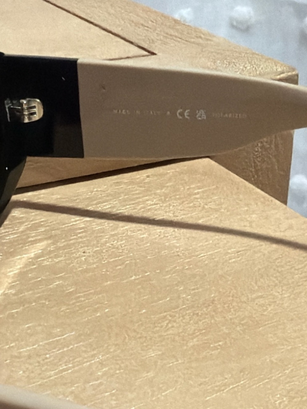 CHANEL Black and Beige CC Logo Oversized Sunglasses - Picture 8 of 10